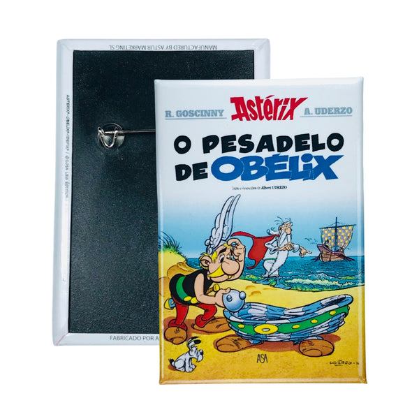 Asterix – Der Albtraum von Obenix – Comic-Cover – Portugiesisch
