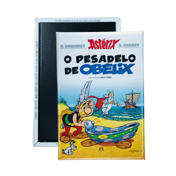 Astérix – O Pesadelo de Obélix – Capa de Banda Desenhada – Português
