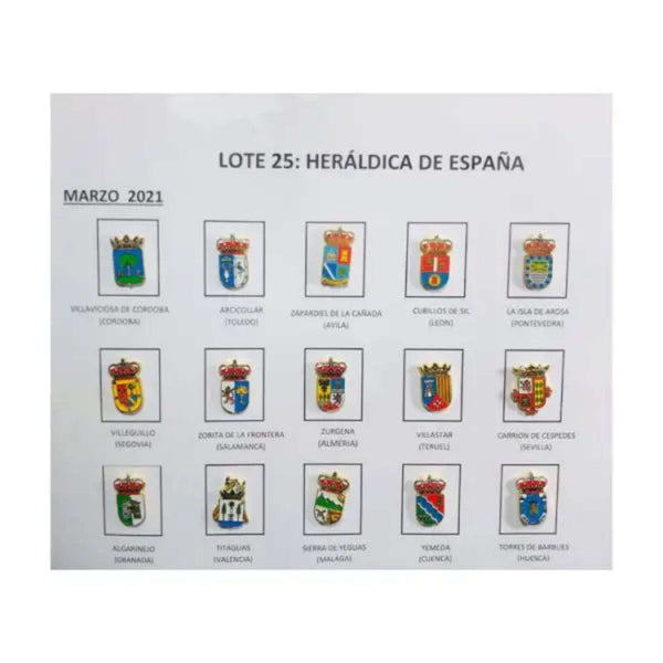 第25ロット スペイン紋章