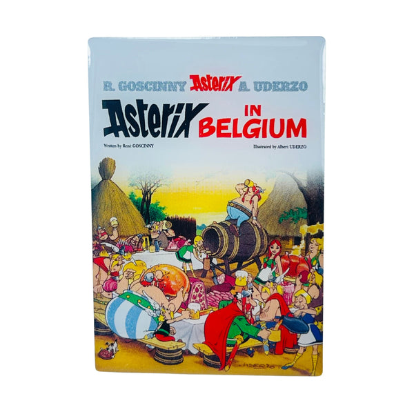 Asterix na Bélgica – Capa de Banda Desenhada – Inglês