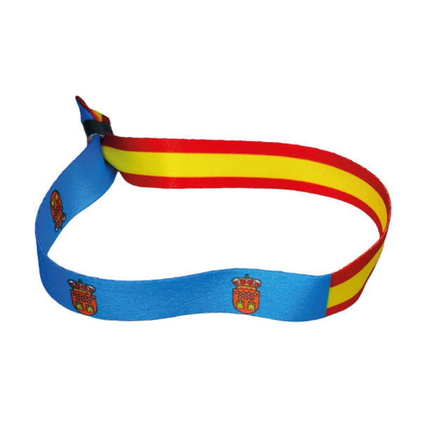 Flagge von Madrid und Spanien