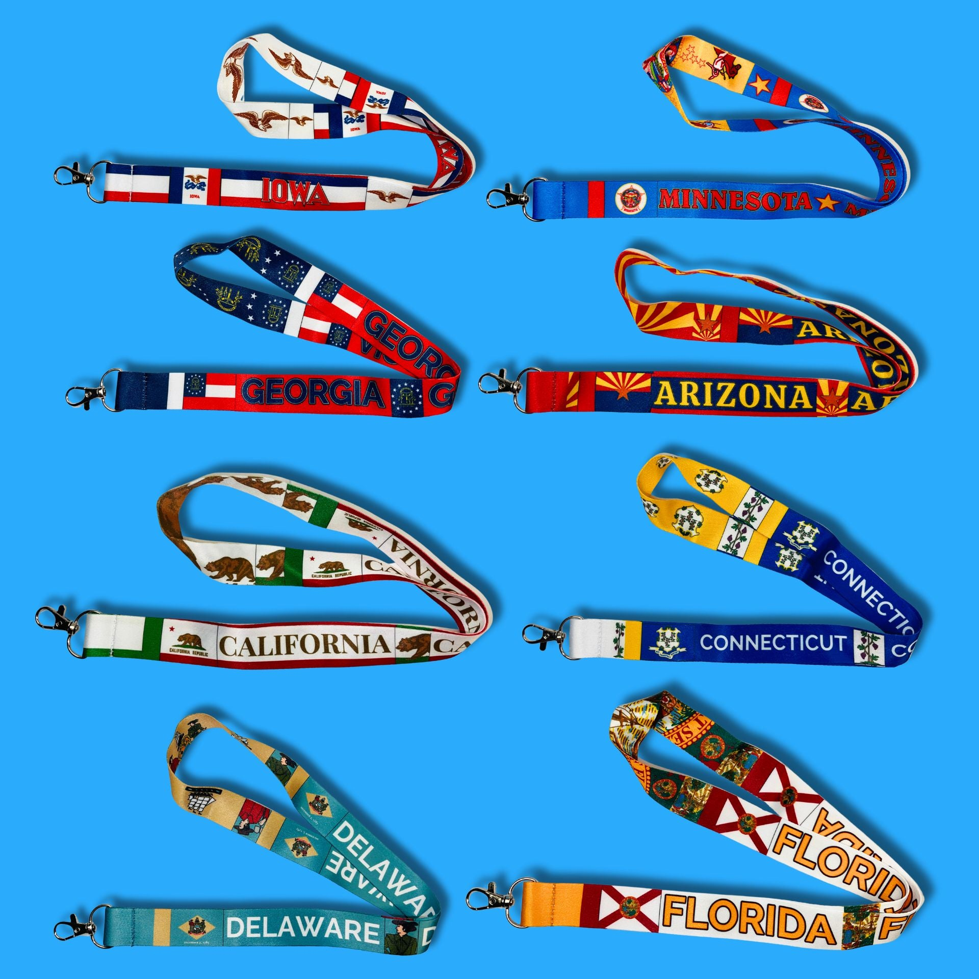 Lanyards - Banderas Estados USA