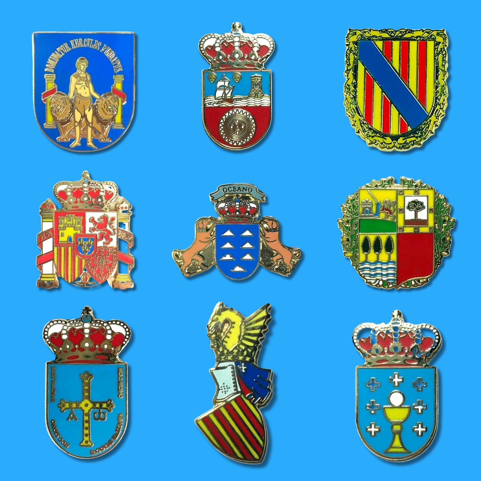 Kollektion Wappen der autonomen Gemeinschaften