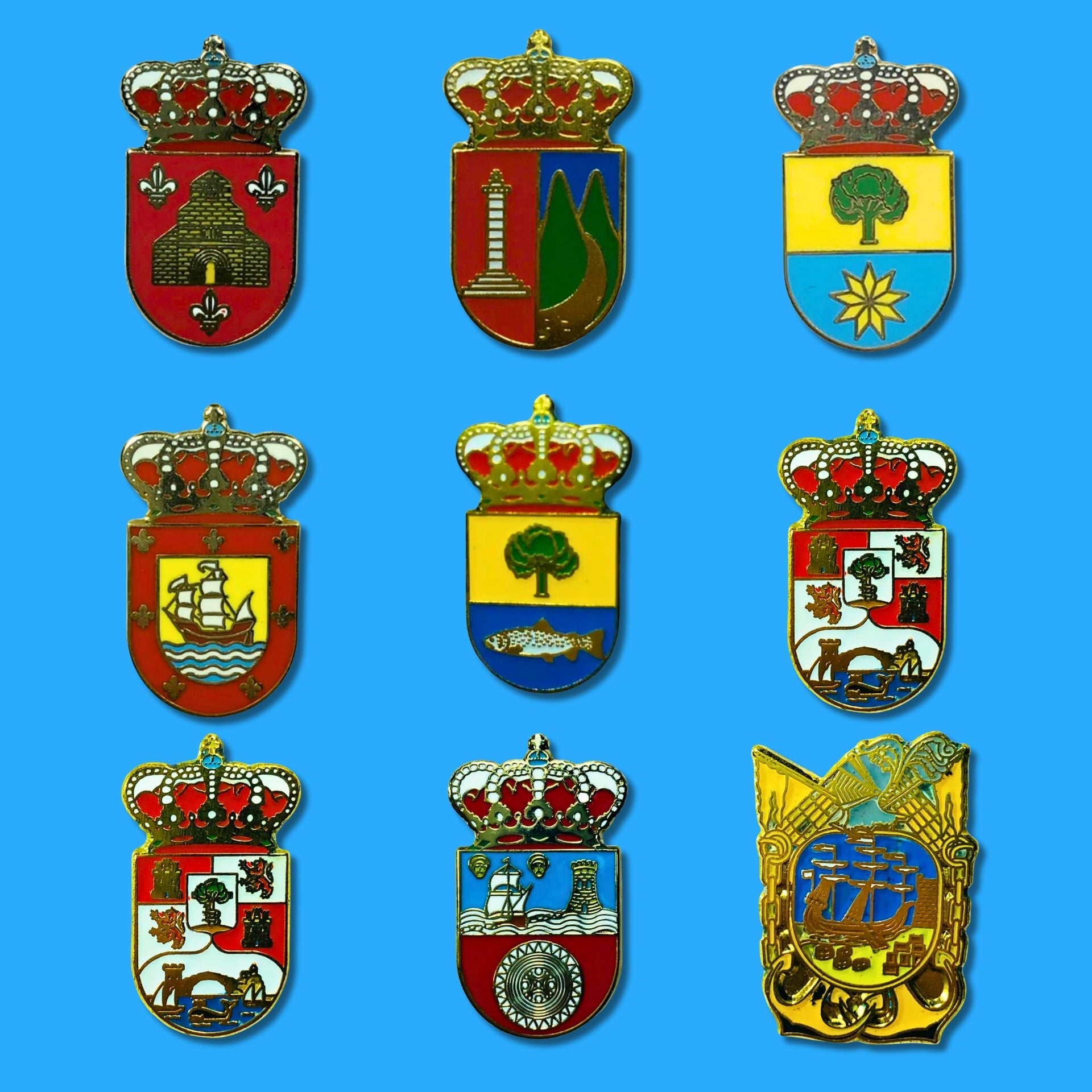 Kollektion Wappen von Kantabrien