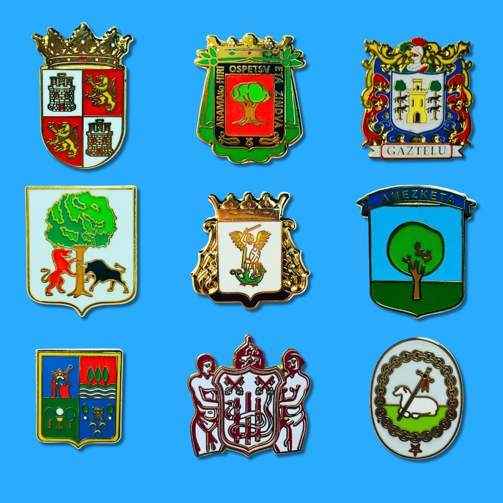 Pins - Escudos Guipuzcoa