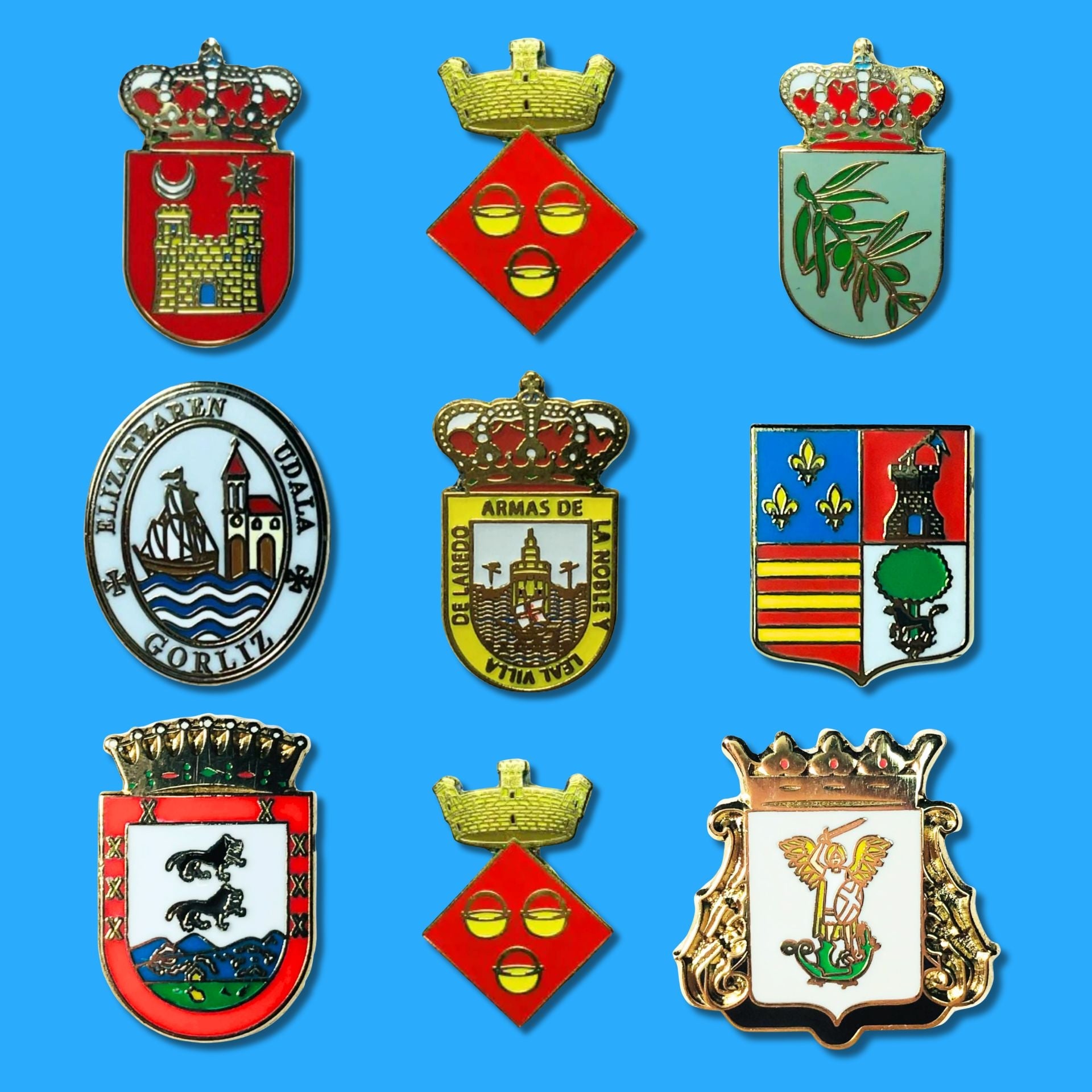 Pins - Escudos Heraldicos España– Astur Pins