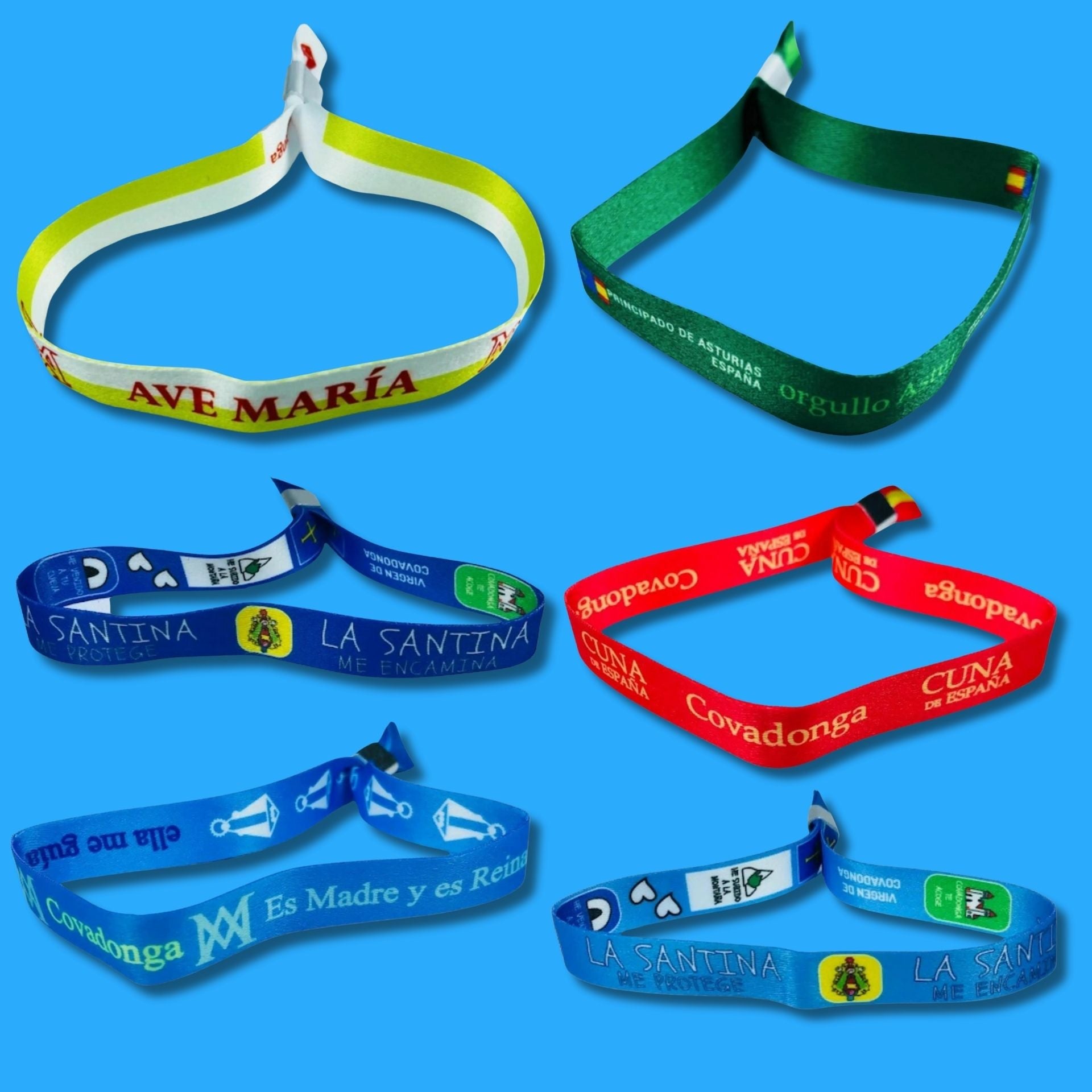 Colección Pulseras de la Virgen de Covadonga
