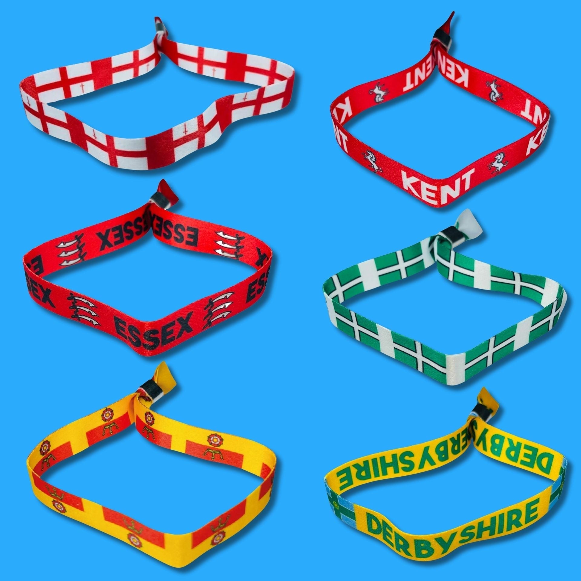 Pulseras Tela - Banderas Inglaterra