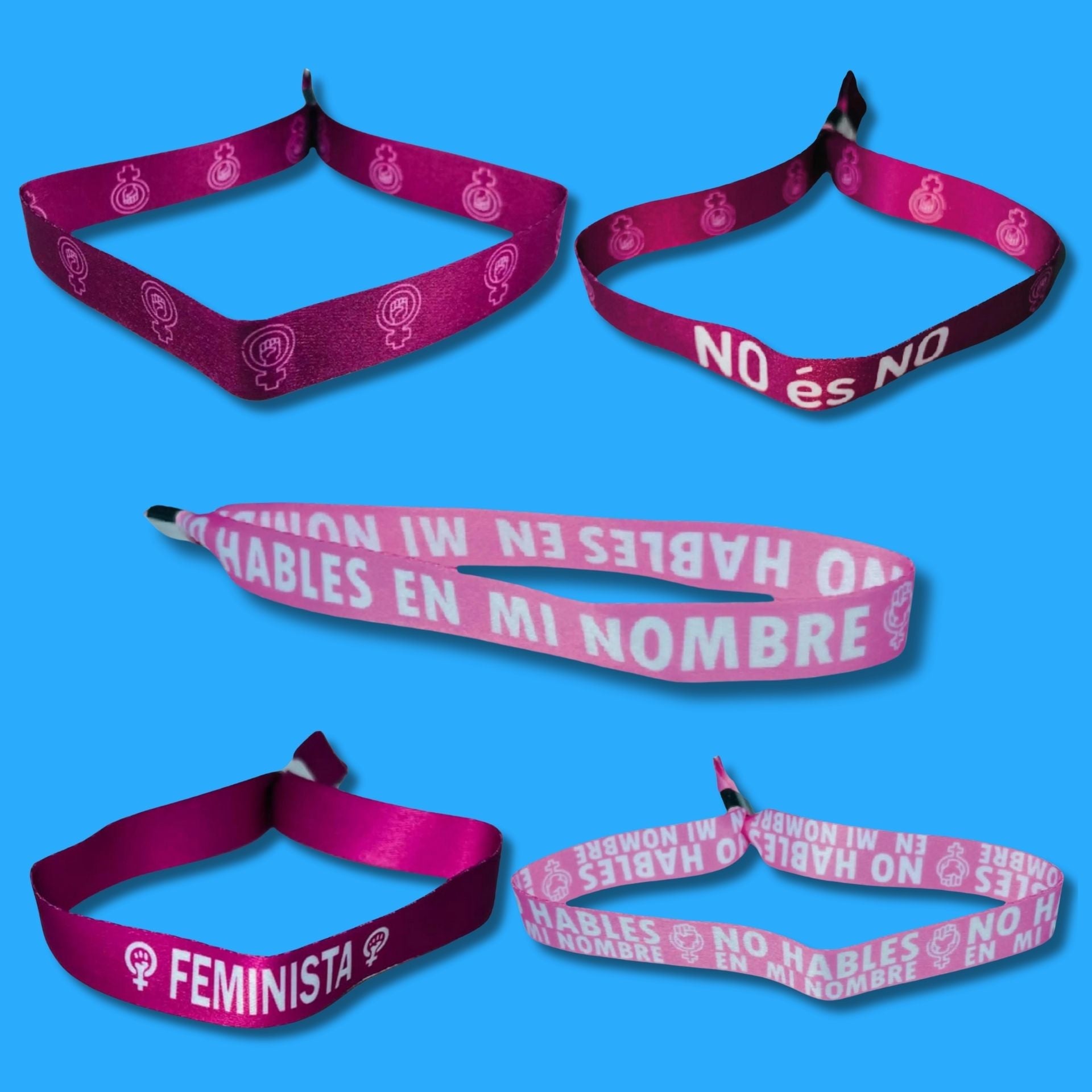 Pulseras Tela - Movimiento Feminista