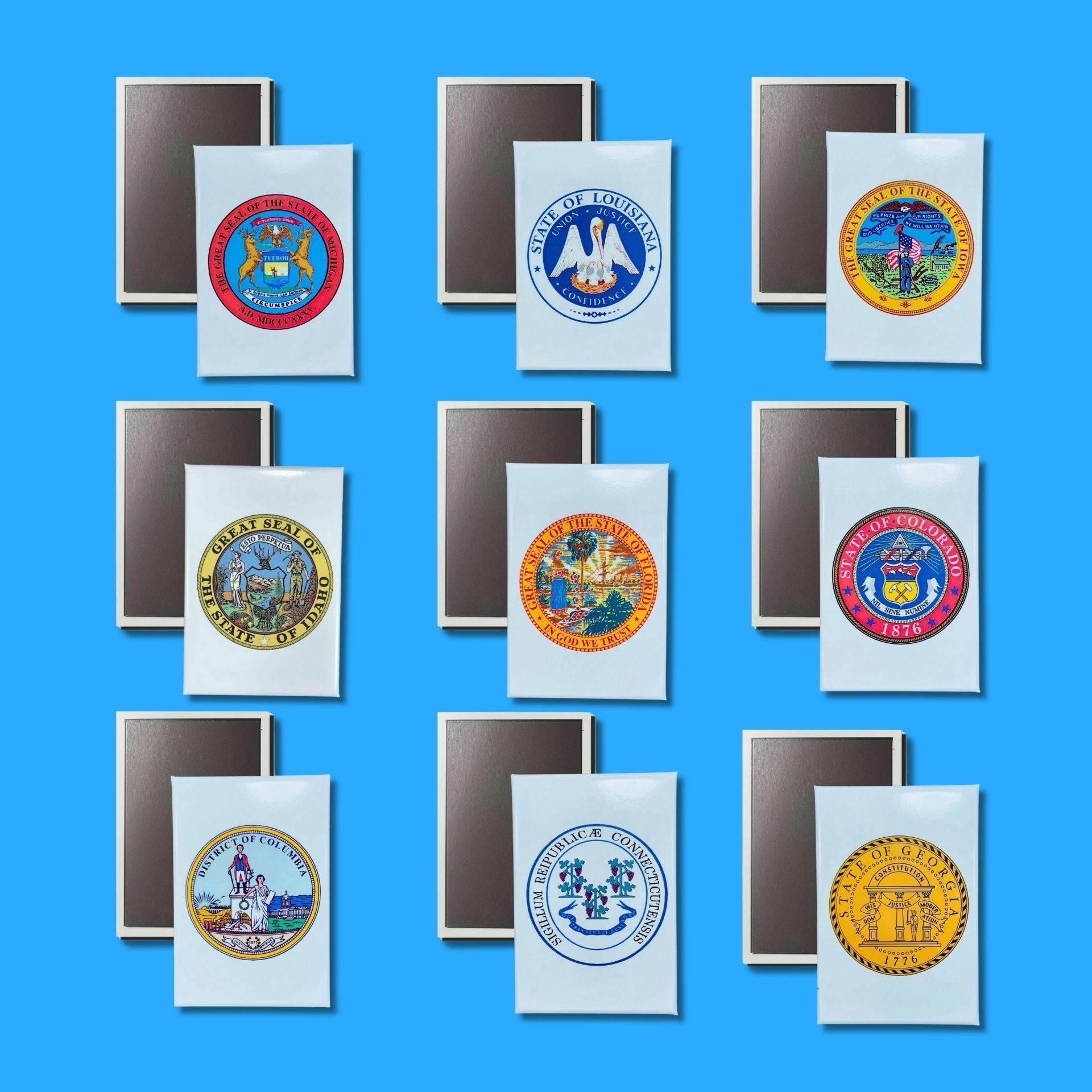 Colección Imanes verticales: escudos