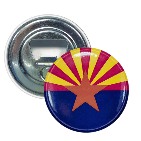 Ouvre-bouteille magnétique - Drapeau de l'État de l'Arizona - États-Unis