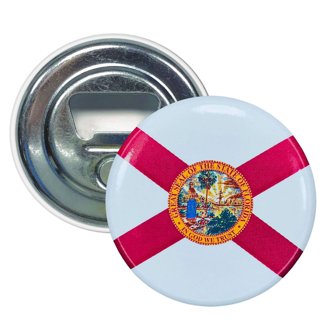 Magnet-Flaschenöffner - Flagge des US-Bundesstaates Florida - USA