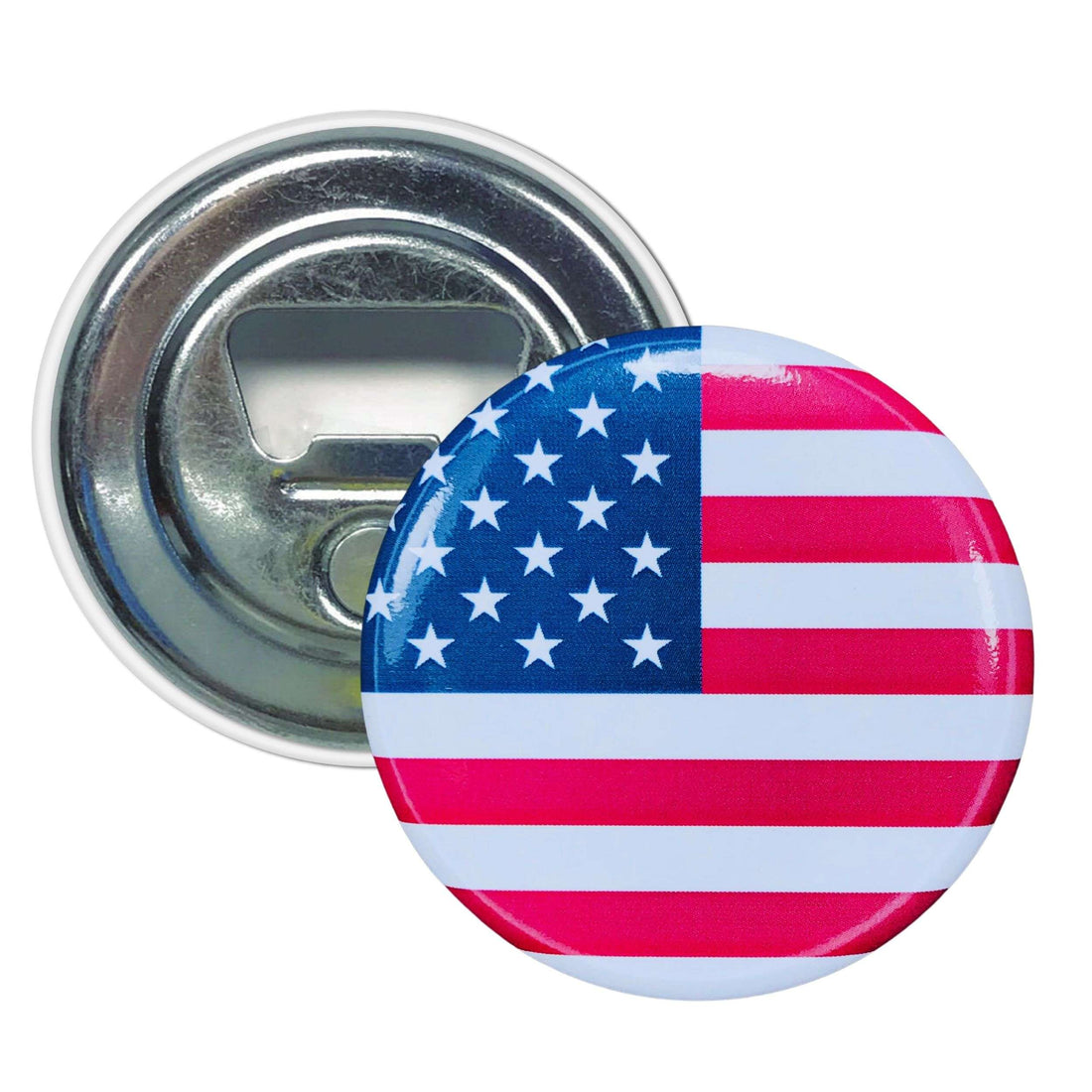 Aimant décapsuleur - Drapeau des Etats-Unis - USA