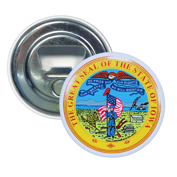 Décapsuleur aimanté - Iowa State Shield - USA