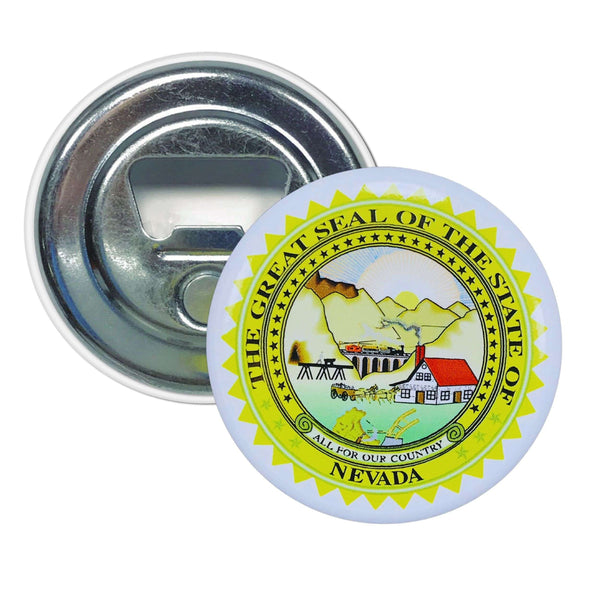Décapsuleur magnétique - Nevada State Shield - USA