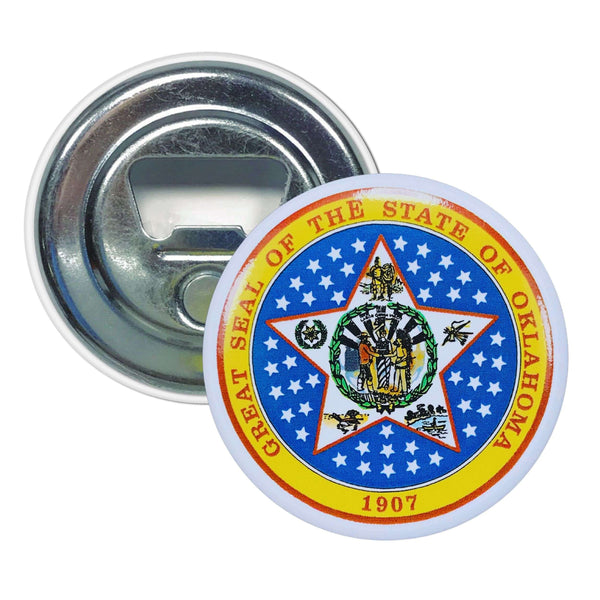 Décapsuleur aimanté - Oklahoma State Shield - USA