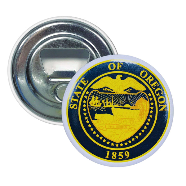 Ouvre-bouteille magnétique - Oregon State Shield - USA