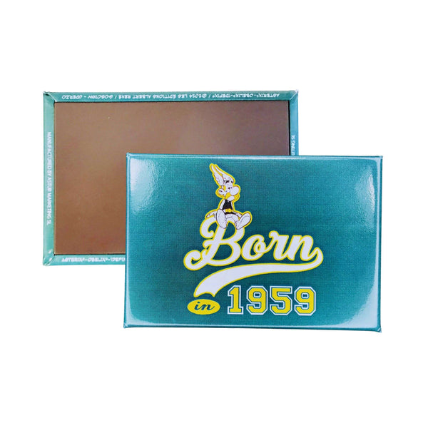 Imán Horizontal © Astérix - Born 1959 - Verde - C#105