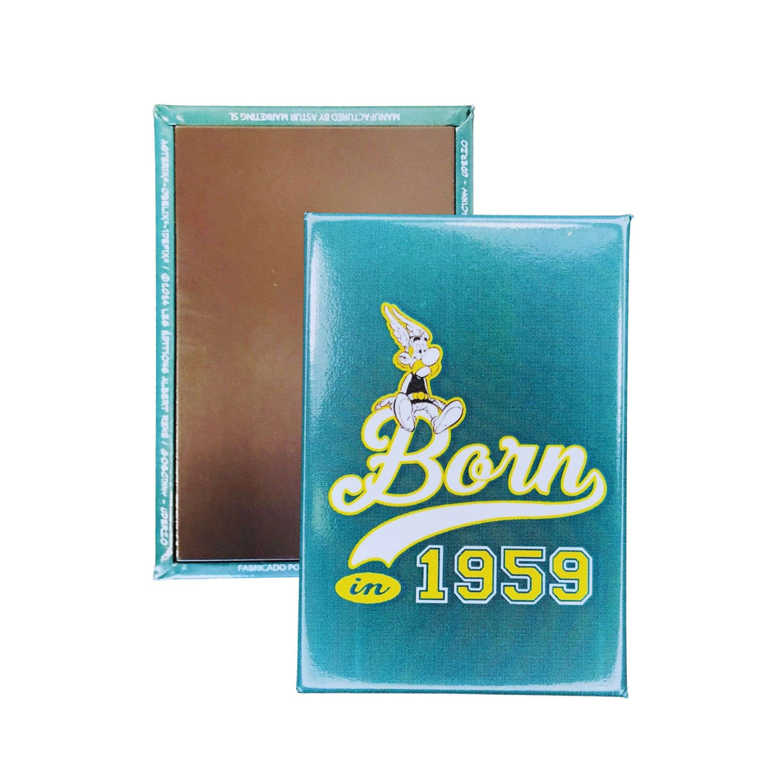 立式磁铁 © 阿斯特里克斯 - 诞生于1959年 - 绿色 - C#104