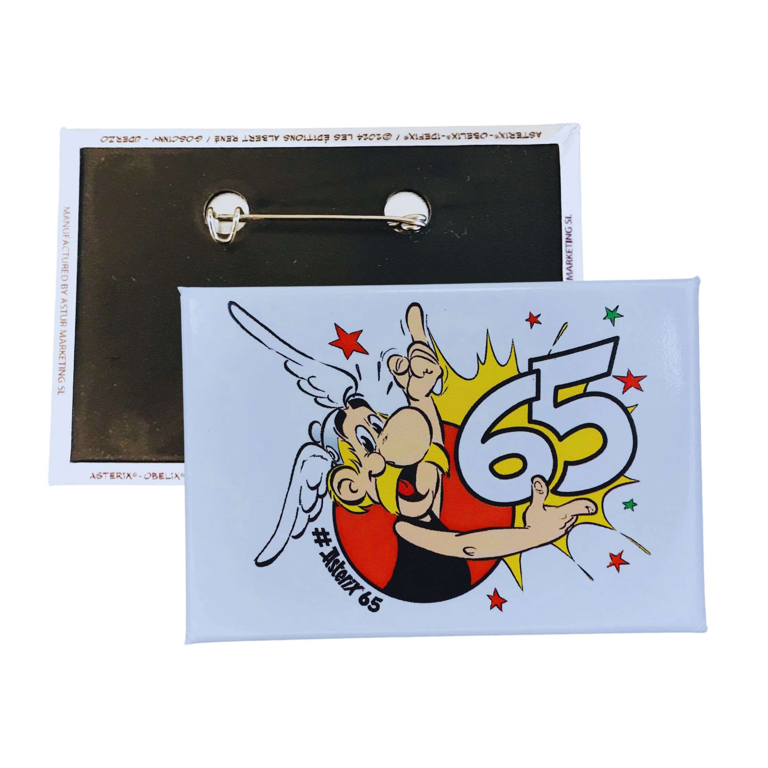 Broche Horizontal © Asterix 65eme Anniversaire Etoiles A47