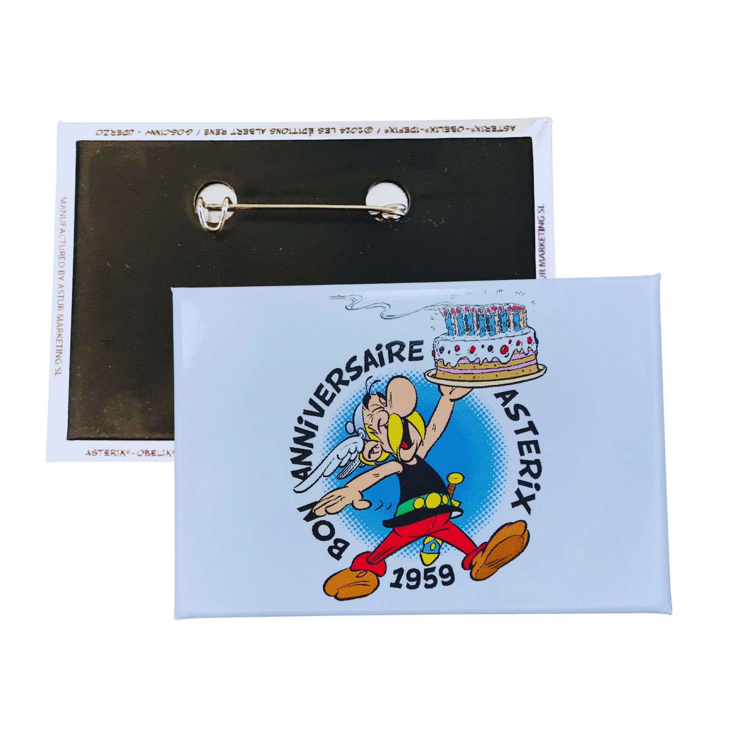 Broche Horizontal © Asterix 65eme Anniversaire Gateau A107