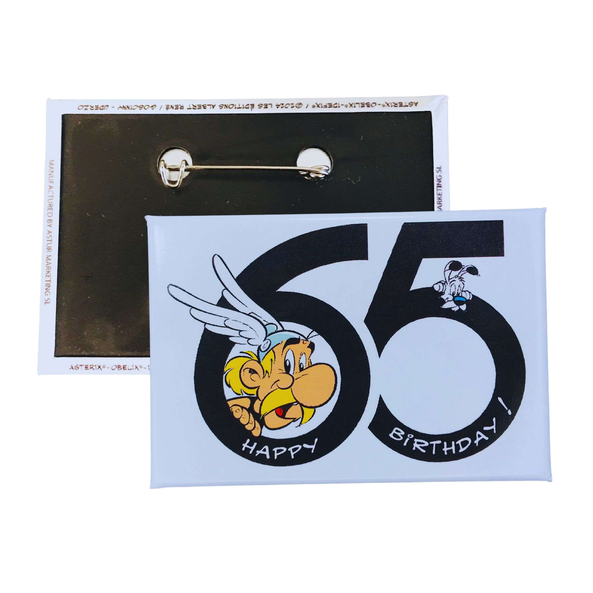 Broche Horizontal © Asterix 65eme Anniversaire Idefix A77