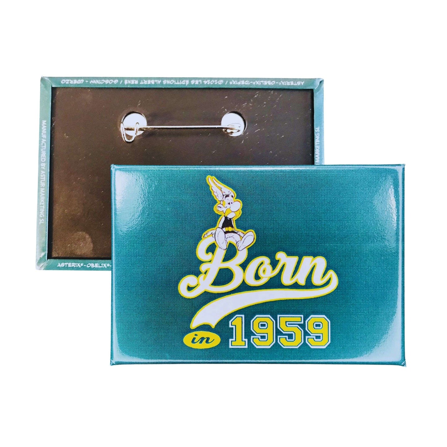 Broche Horizontal © Asterix Born 1959 Vert A147