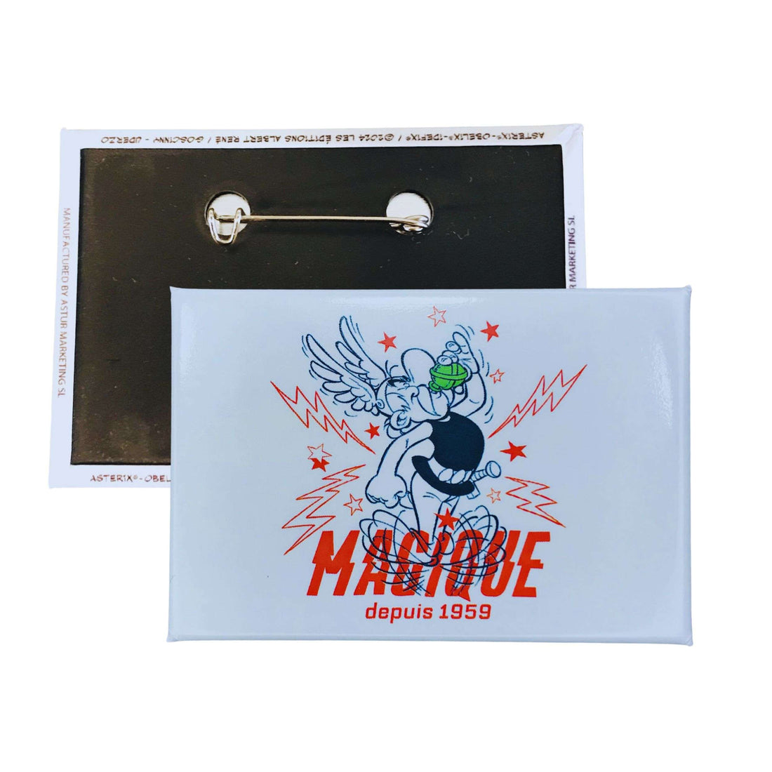 水平バッジ © アステリックス - Magique Depuis 1959 - C#60