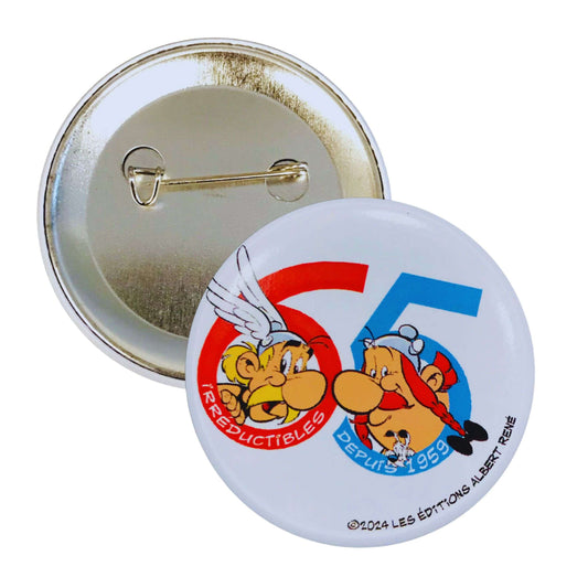 Broche Ronde © Asterix 65eme Anniversaire Obelix A55