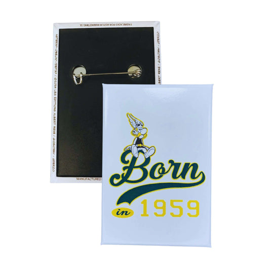 Broche Verticale © Asterix Born 1959 Lettres Verte A156