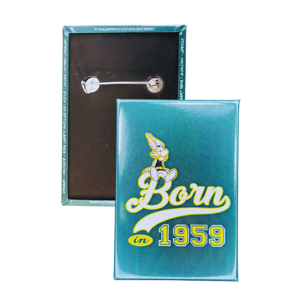 Badge Vertical © Astérix - Né en 1959 - Vert - C#109