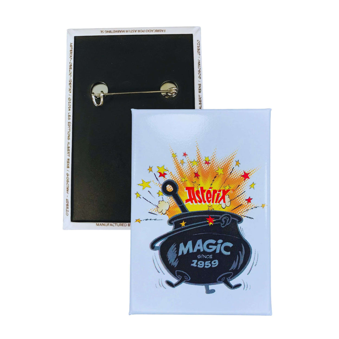 Chapa Vertical © Astérix - Magic Since 1959  - Poção - C#79