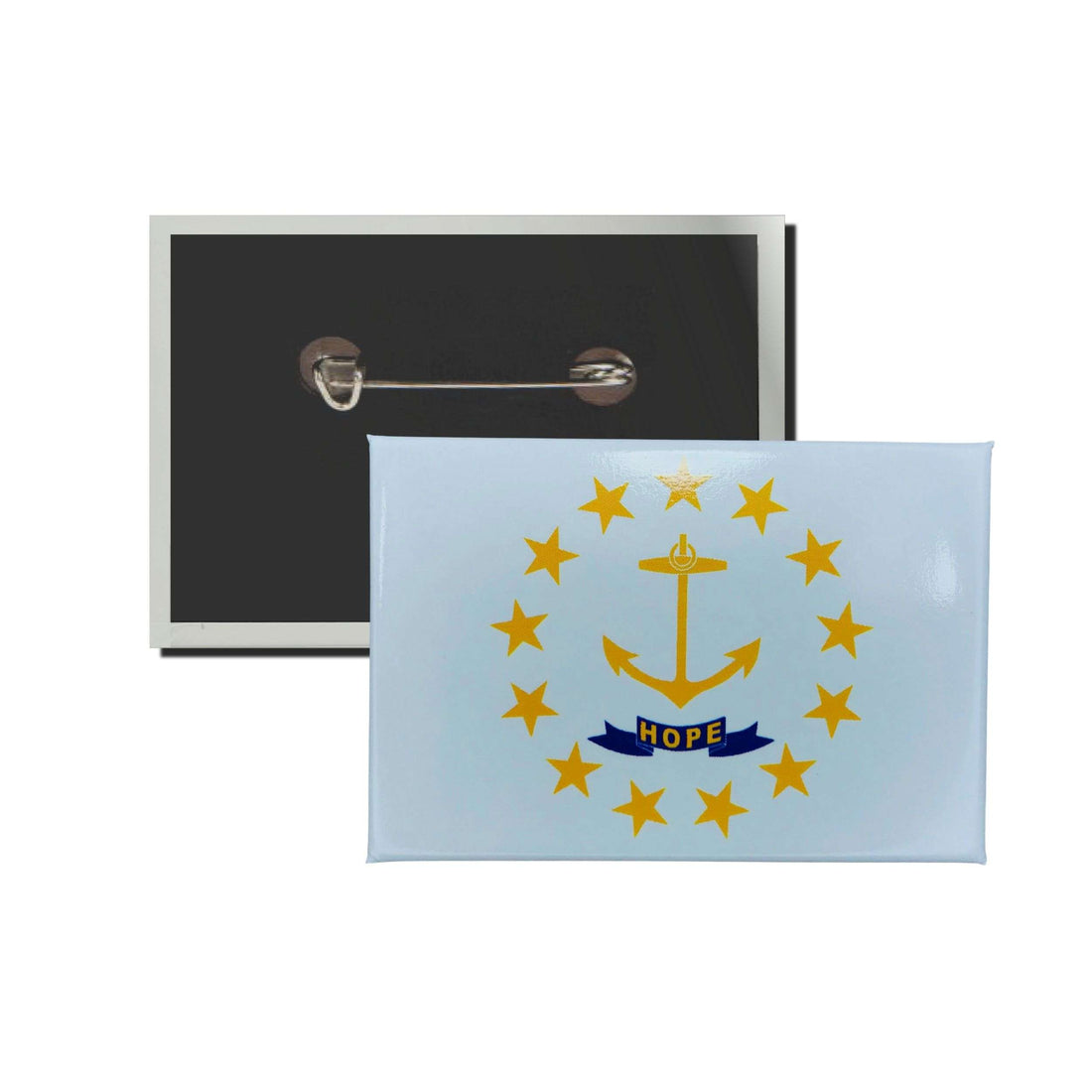 Insigne horizontal - Drapeau de l'État de Rhode Island - États-Unis