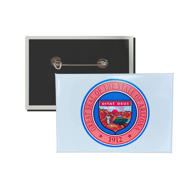 Insigne horizontal - Bouclier de l'État de l'Arizona - États-Unis