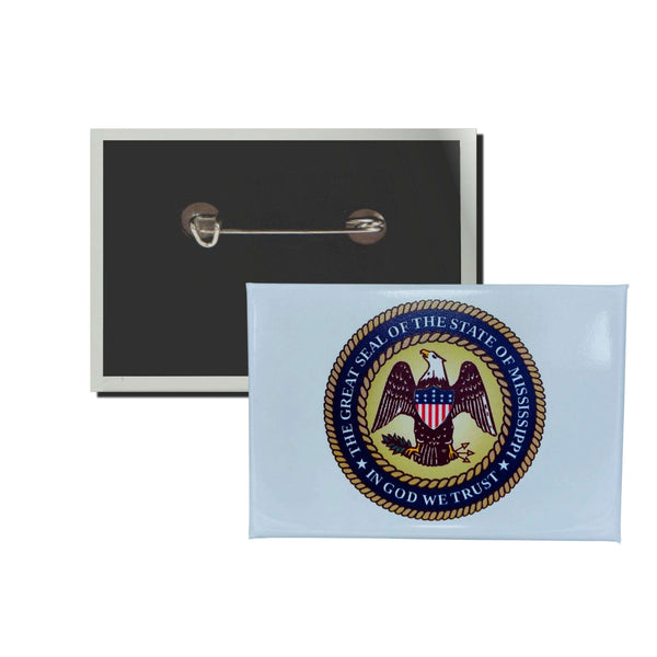 Insigne horizontal - Bouclier de l'État du Mississippi - États-Unis
