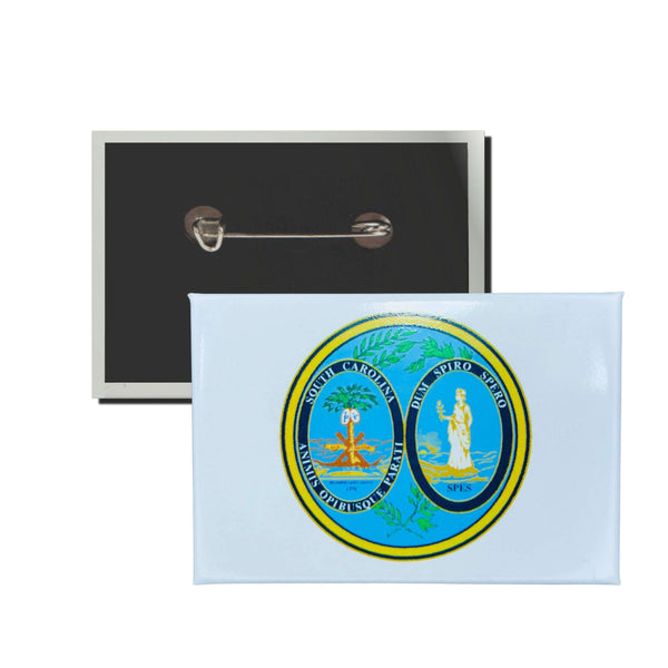 Insigne horizontal - Armoiries de l'État de Caroline du Sud - États-Unis
