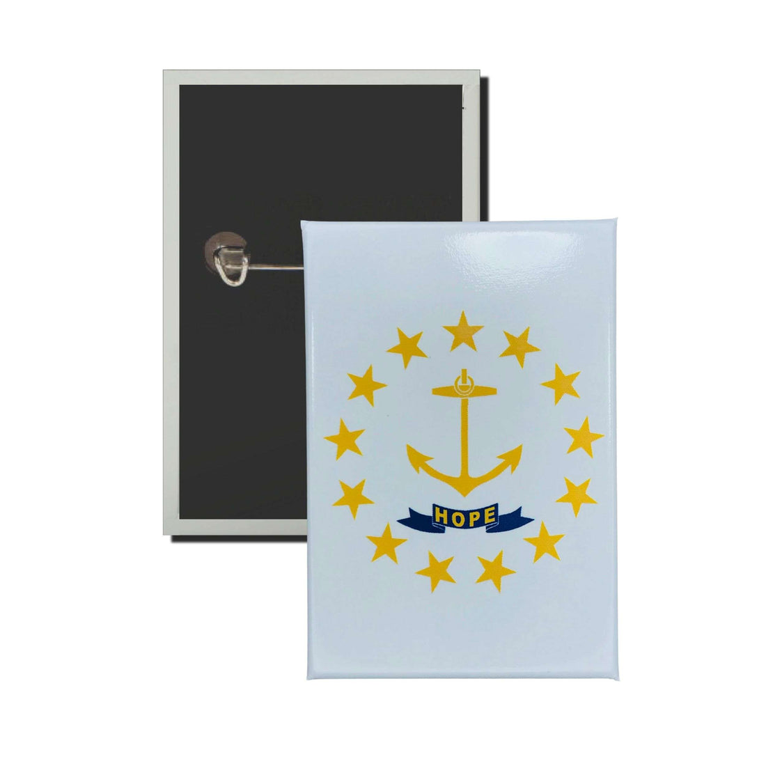 Placa Vertical - Bandeira do Estado de Rhode Island - EUA