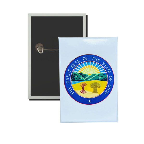 Chapa Vertical - Escudo Estado Ohio - USA