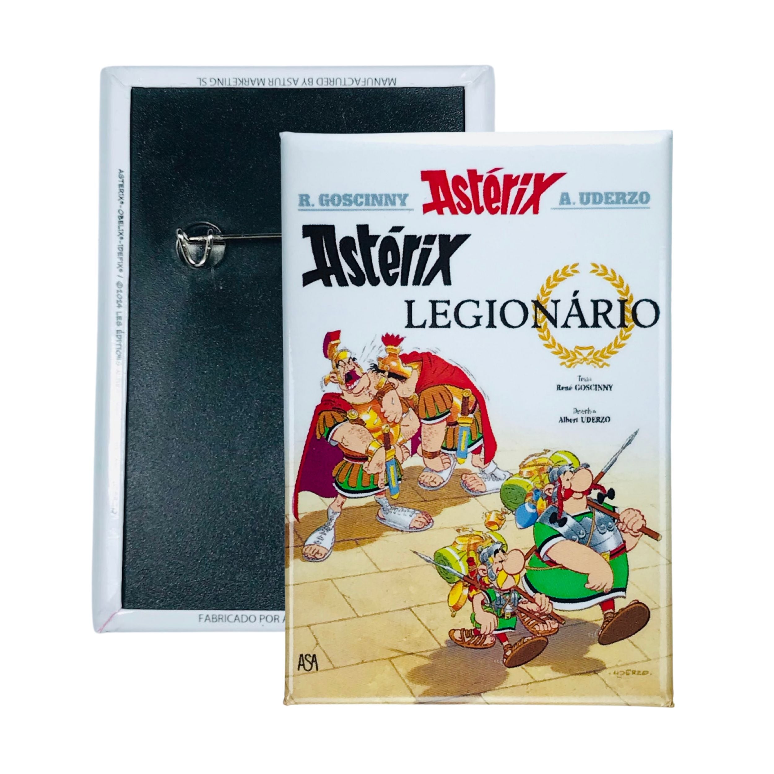 Chapa © 10 Asterix Legionario Portada Comic Portugues A290