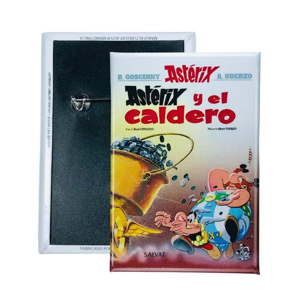 Chapa © 13 - Astérix Y El Caldero - Portada Comic - Español - A#213