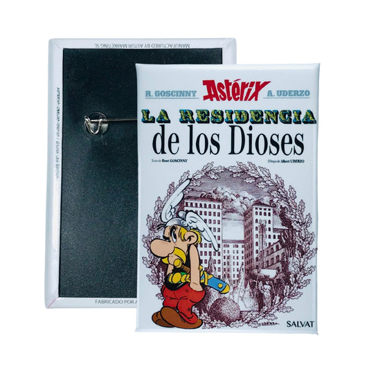 Chapa © 17 Asterix La Residencia De Los Dioses Portada Comic Espanol A217