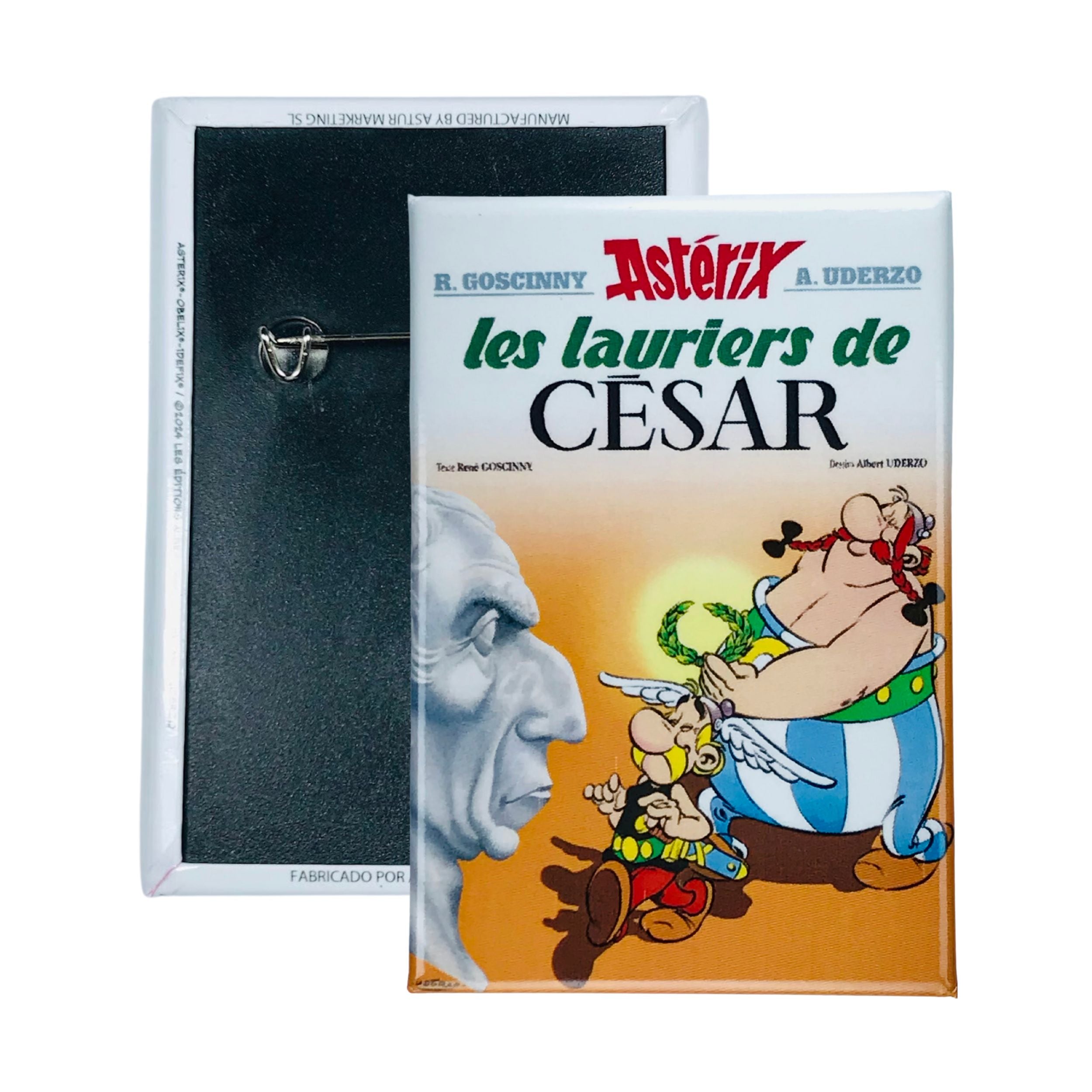 Chapa © 18 Asterix Les Lauriers De Cesar Portada Comic Frances A178