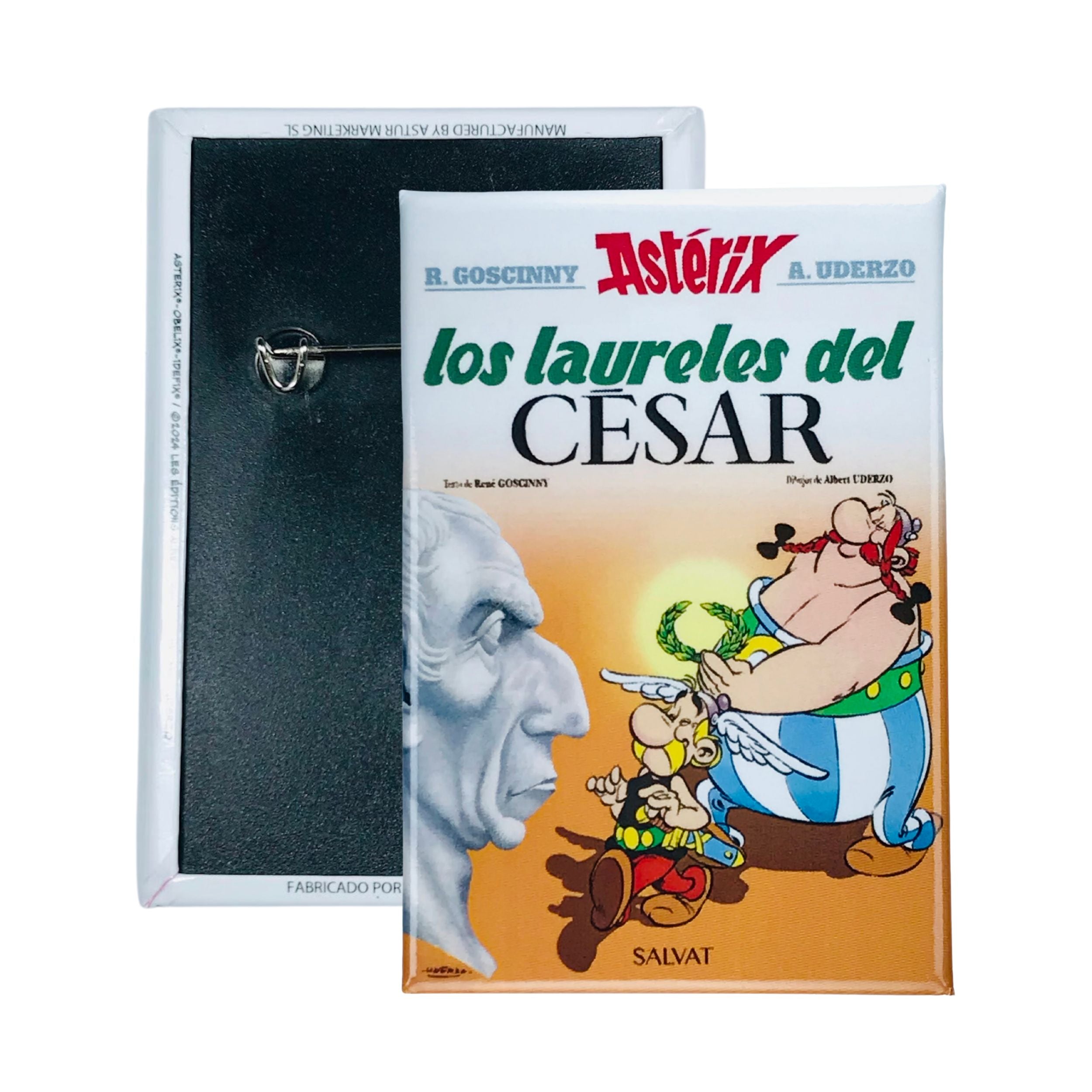 Chapa © 18 Asterix Los Laureles Del Cesar Portada Comic Espanol A218