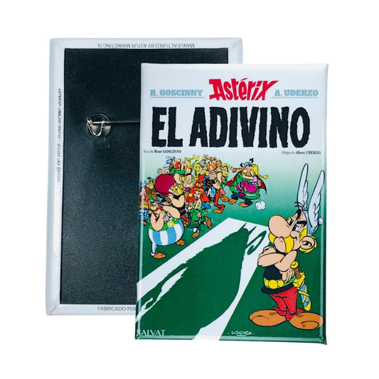 Chapa © 19 Asterix El Adivino Portada Comic Espanol A219