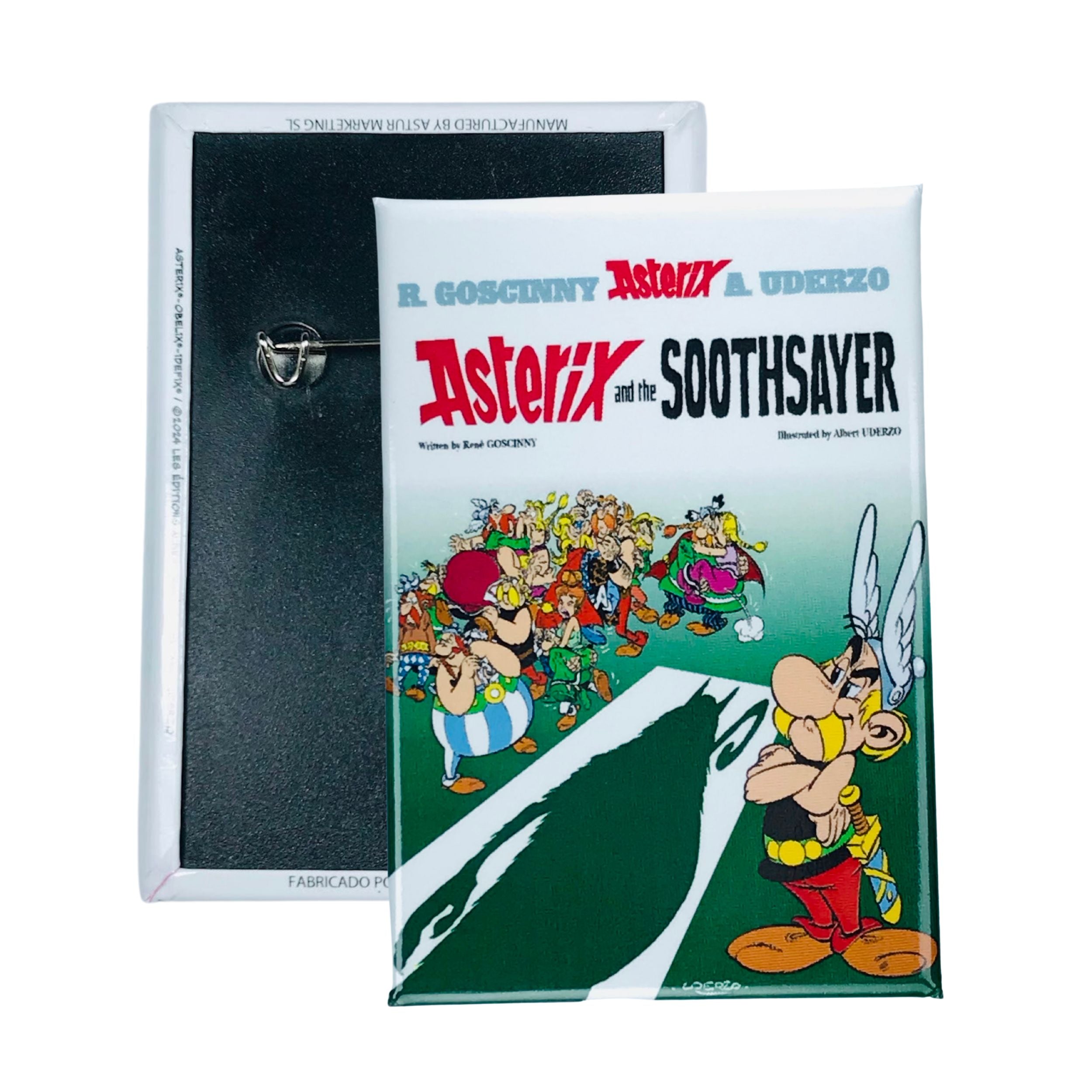 Chapa © 19 Asterix And The Soothsayer Portada Comic Ingles A259