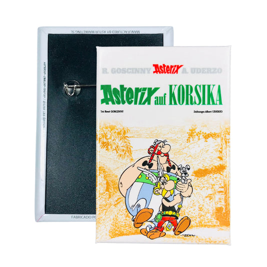 PLATE © 20 - Astérix sur Korsika - Couverture BD - Allemand - A#380