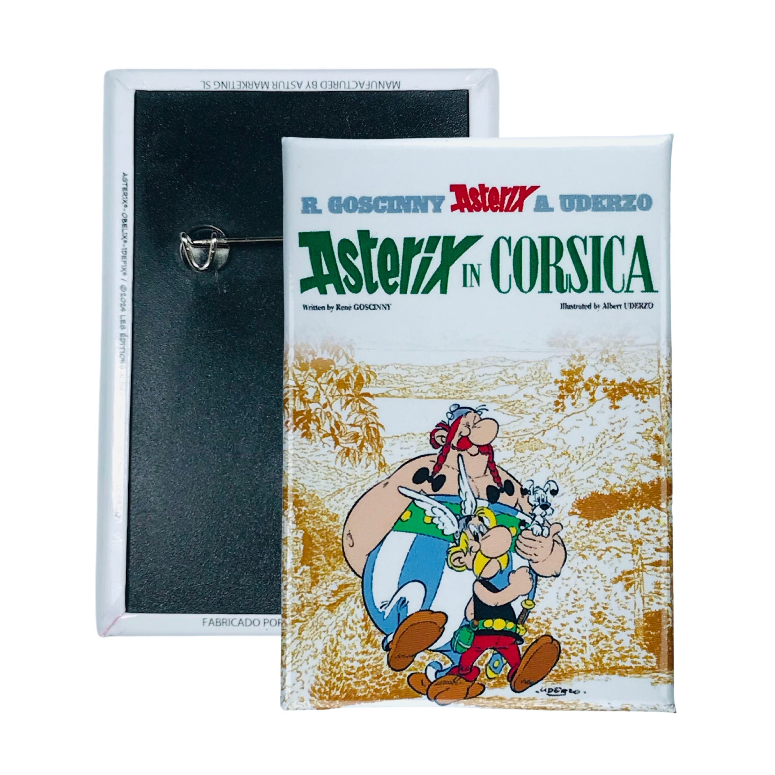 Chapa © 20 Asterix In Corsica Portada Comic Ingles A260