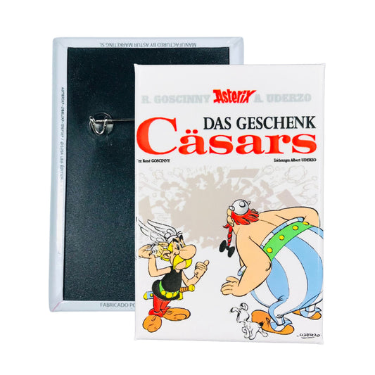 PLATE © 21 - Le cadeau de César - Couverture de bande dessinée - Allemand - A#381