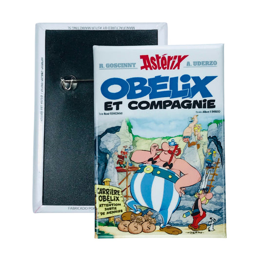 Chapa © 23 Asterix Obelix Et Compagnie Portada Comic Frances A183