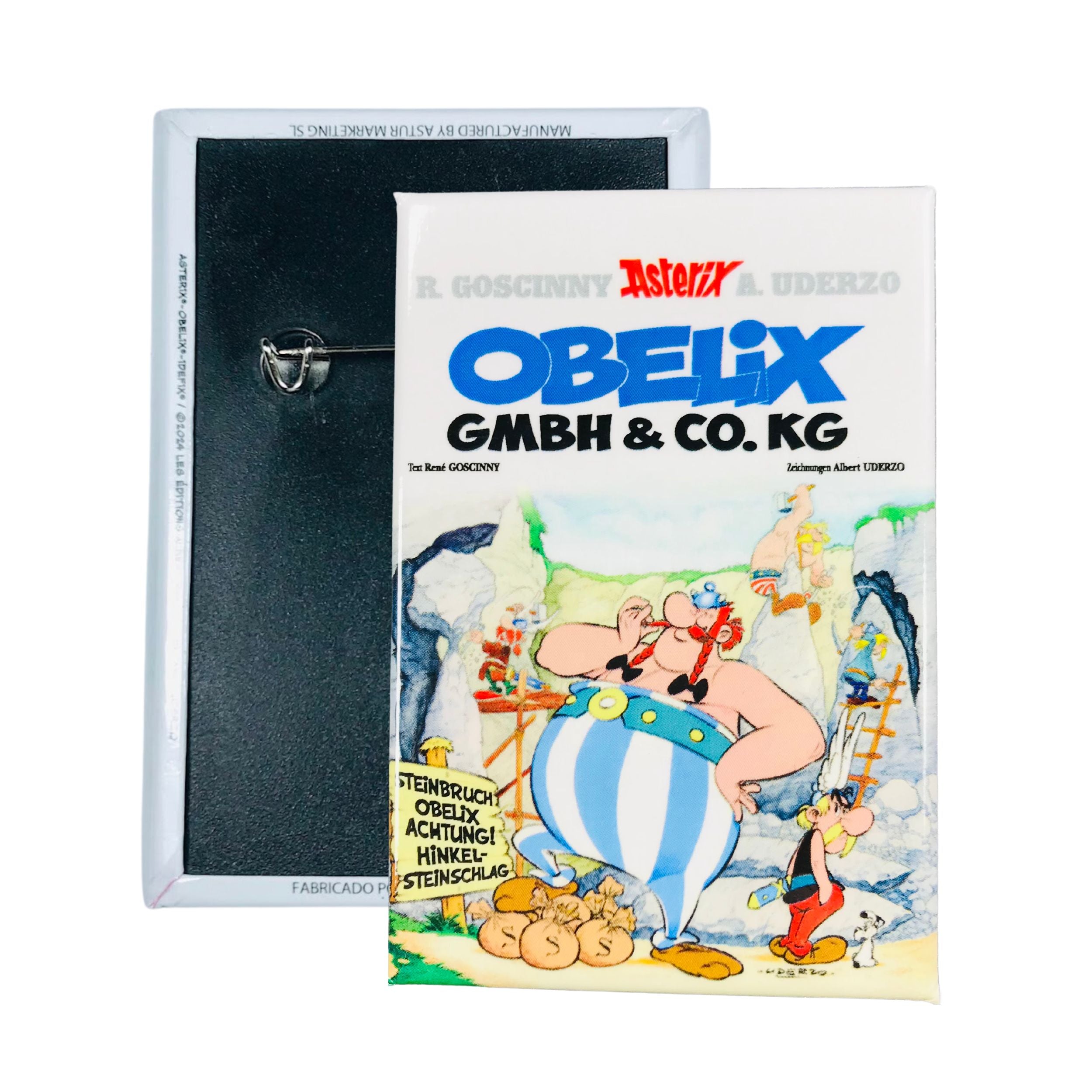 PLAQUE © 23 - Obelix GmbH &amp; Co KG - Couverture de bande dessinée - Allemand - A#383